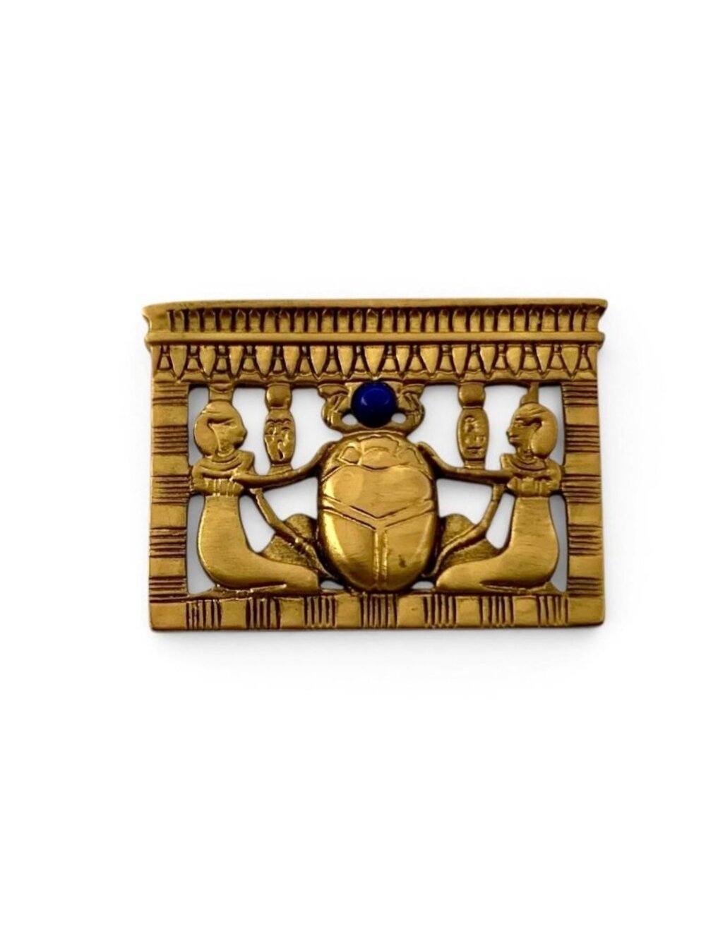 Boach Pin 1976 MMA King Tut Exhibit Egyptian Revival Metro Museum Art